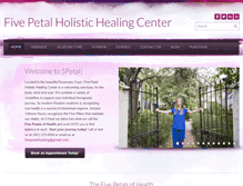 Tablet Screenshot of five-petal.com